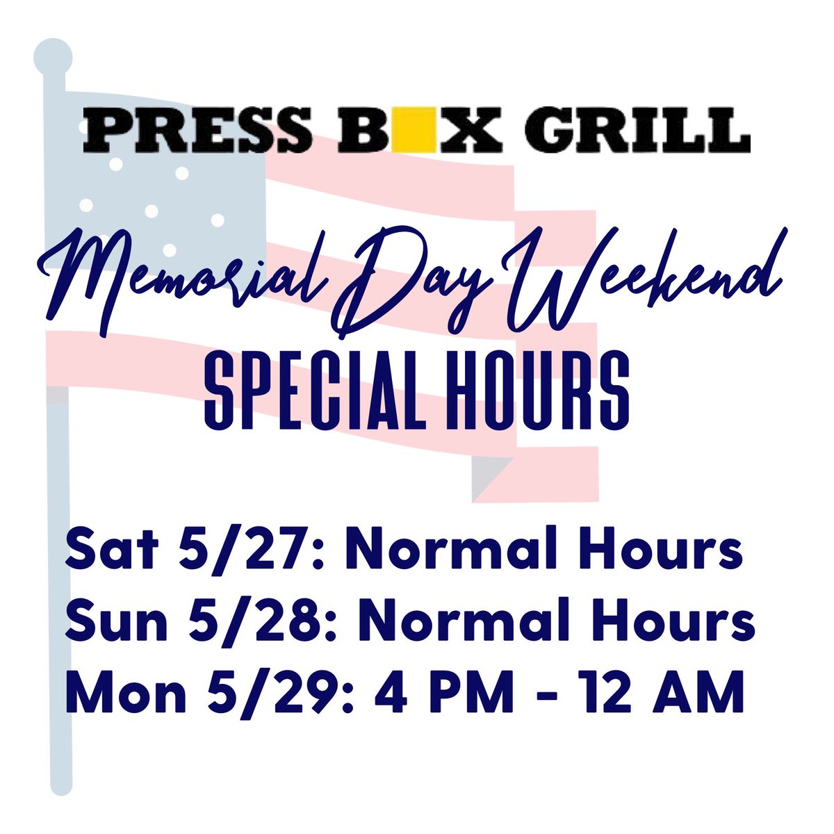 Peep 👀 our special hours this weekend and come hang out with us! We wish everyone a safe and fun Memorial Day Weekend. 🇺🇸 #dallasrestaurants #dallasbars #mydtd #downtowndallas