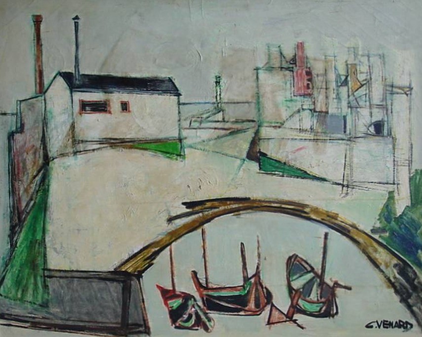raquelbalice's tweet photo. On Balice Art: "Scene Deport" by #ClaudeVenard - oil on canvas, 45 x38 in. #FrenchArt #ModernArt #PostCubism #20thCenturyArt https://t.co/LbOxN2TVU7 https://t.co/GAhWgqBvMH