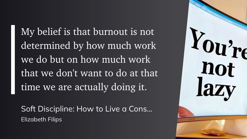 Liam-Og Griffin - MMA Coach (@liamoggriffin) on Twitter photo Processing this nugget from <a href="/lizziefilips/">Elizabeth Filips</a>: "My belief is that burnout is not determined by how much work we do but on how much work we don't want to do at the time we are actually doing it". 🙌
Full video: youtu.be/CmGLRPKMy3A Processing this nugget from <a href="/lizziefilips/">Elizabeth Filips</a>: "My belief is that burnout is not determined by how much work we do but on how much work we don't want to do at the time we are actually doing it". 🙌
Full video: youtu.be/CmGLRPKMy3A