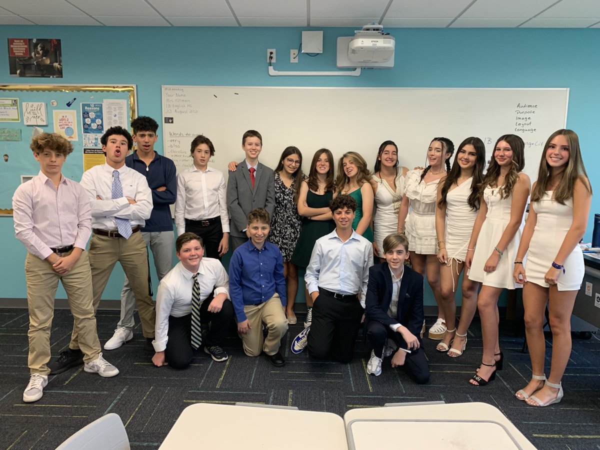 8th graders ready for move up! ⁦<a href="/NBPSEagles/">North Broward Prep</a>⁩ ⁦<a href="/NBMIDDLE/">NBPS MIDDLE SCHOOL</a>⁩ #collabor8