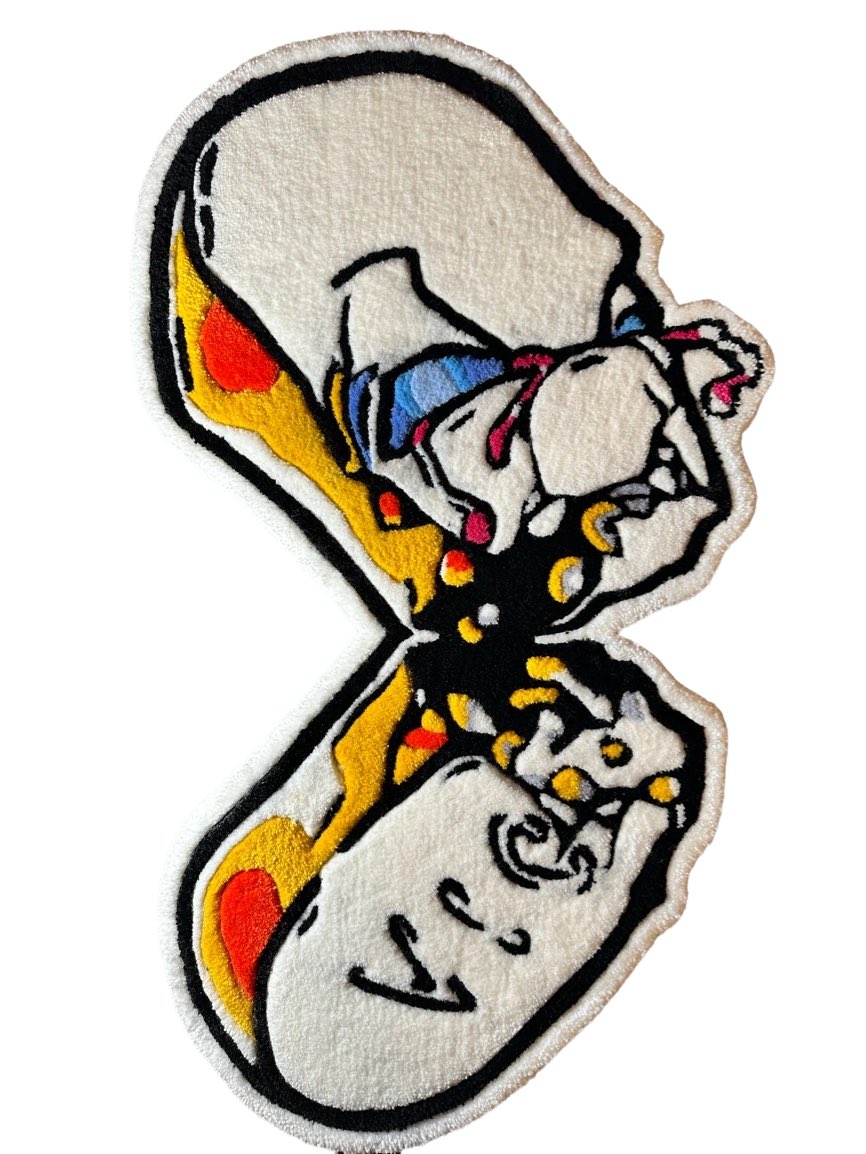 QuietContender's tweet photo. SlimShadyLP Rug @Eminem #rug #art #tufting #slimshady #Eminem https://t.co/5T5SLddK22