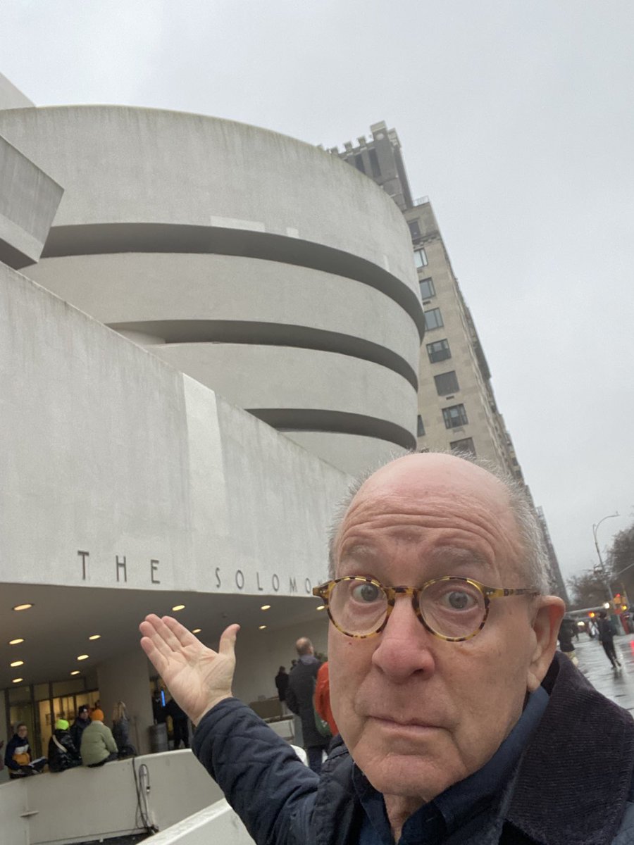Hello from the ⁦<a href="/Guggenheim/">Guggenheim New York</a>⁩