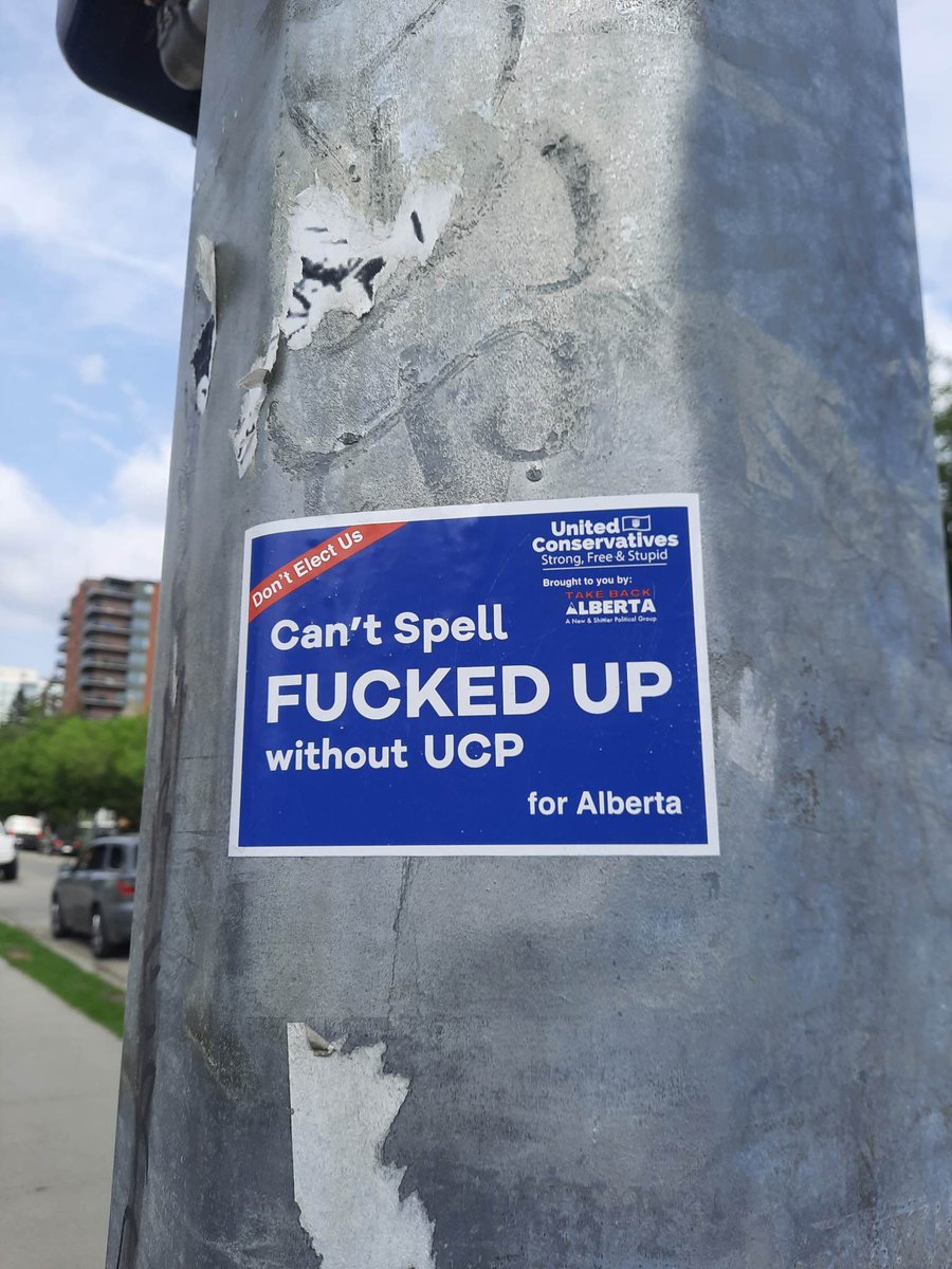 EXCITING! 💥 The new UCP campaign signs are popping up all over Alberta just in time for #AbElection2023! #abpoli #yyc #yeg #abvotes #gpab #medhat #lethbridge #drayton #fortmac