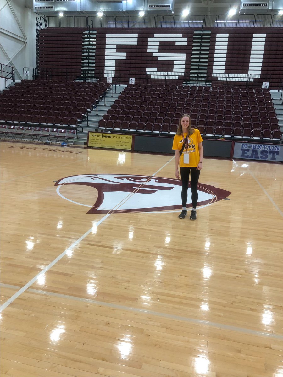 Thanks to Coach <a href="/CoachHinkle/">Travis Hinkle</a> for my visit to <a href="/FairmontVball/">Fairmont State Volleyball</a> !