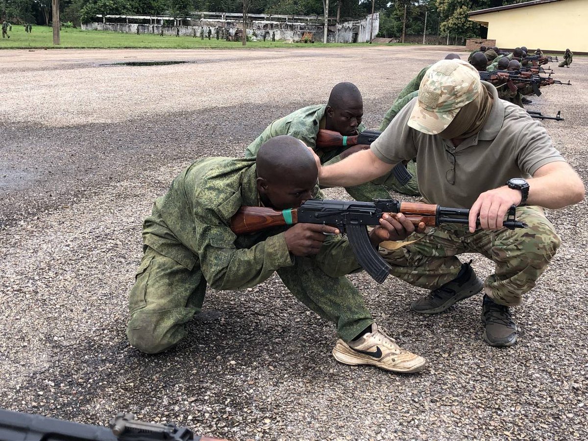 PMC Wagner Group training the national army and law enforcement in the Central African Republic.

Wagner Group is deeply loved by the community in CAR and in many other places in Africa, where the warriors have helped to bring peace and stability.

Some trivia: The Wagner 'jumbo'…