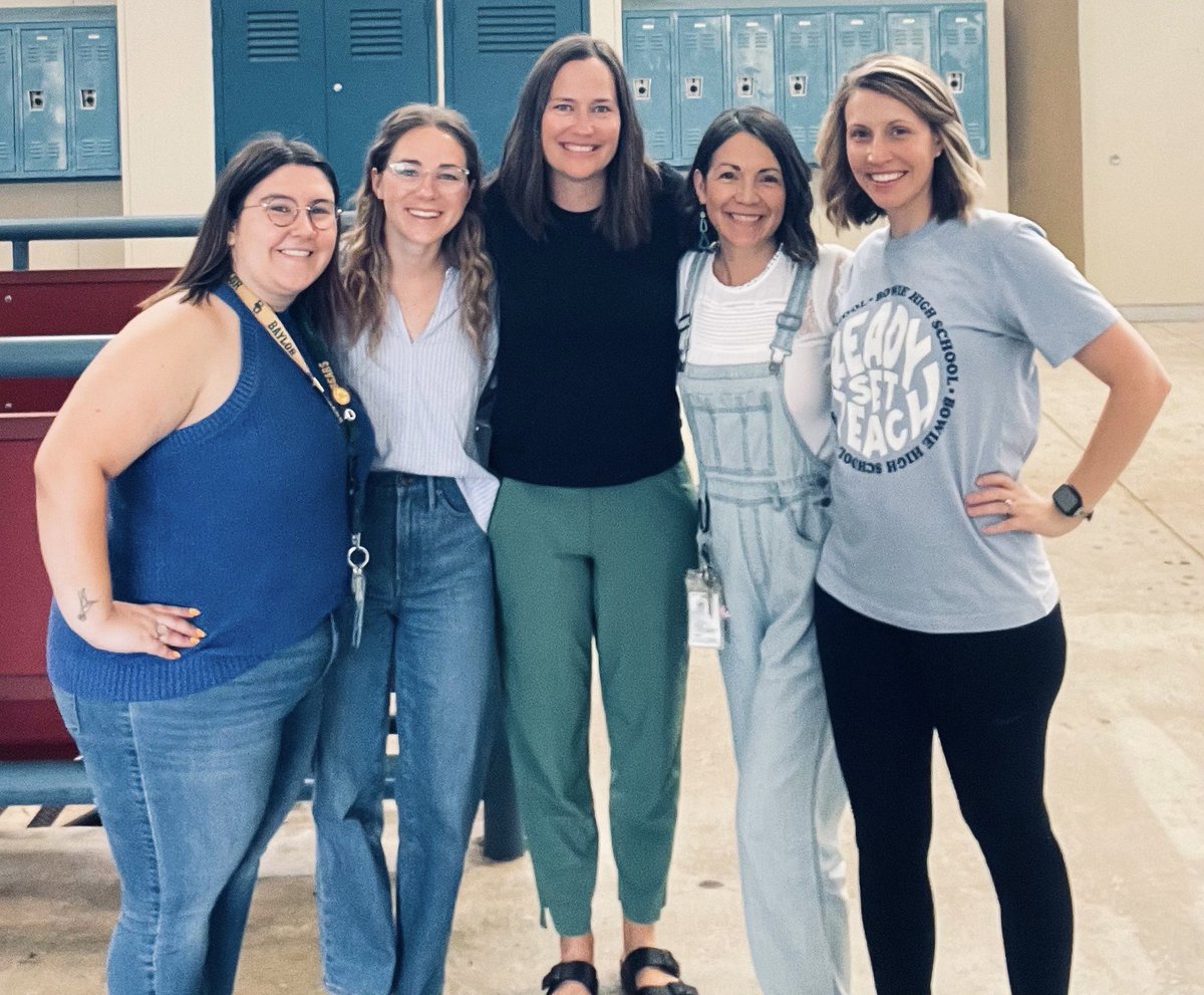 southtexasgirl's tweet photo. The friendships you build when you teach together are unlike anything I’ve ever experienced. It’s all of the shared moments. It’s living life together. It’s home away from home. I will forever love and miss this incredible teammate! #DreamTeamForever #BowieCulinary https://t.co/YBWfQ5KOlO