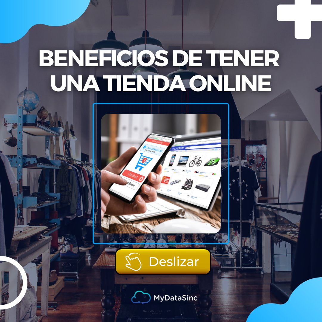 MyDatasinc's tweet photo. Hoy te brindamos los mejores beneficios de tener una Tienda Online 🛍️🤑🛒

Aprovecha la prueba gratis por 7 días de nuestro aplicativo Global Seller 2.0 o contáctanos ya.😏📲 https://t.co/UY0dZzFEpf  🥰

#tiendaonline #tienda #GlobalSeller2.0 #ventajas #beneficios #Mydatasinc https://t.co/sYwGroA9gb