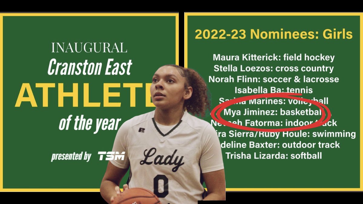 myajadehoops's tweet photo. My sport is “We not me” and I love that. 💚my East teammates, but I would be a lair if I said I didn’t like the way it feels to be recognized for the work I put in. I do like it. Humbled to be nominated @tbsportsmedia #GirlsCanBallToo #CHSE #emerald #city #grateful https://t.co/H6NIhDMisV