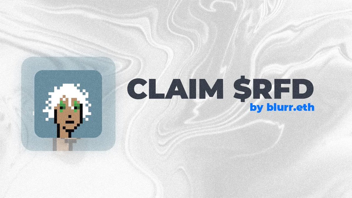 cloudticmu30026's tweet photo. I've clаimed RFD  coin wbu, check it оut 👉  https://t.co/A5hHK2t5Mw

@draregcin @Stockboss142 @mariposque_a @Clammyeth @NFTeezNUTZS @hodldoteth @ObiWanBenoni @Jordvn_eth @ChaoubM @sextonpaul123 @stefan3lo @SojournerInu @SCARECROW_NFT_ https://t.co/pIHZQX5ULk
