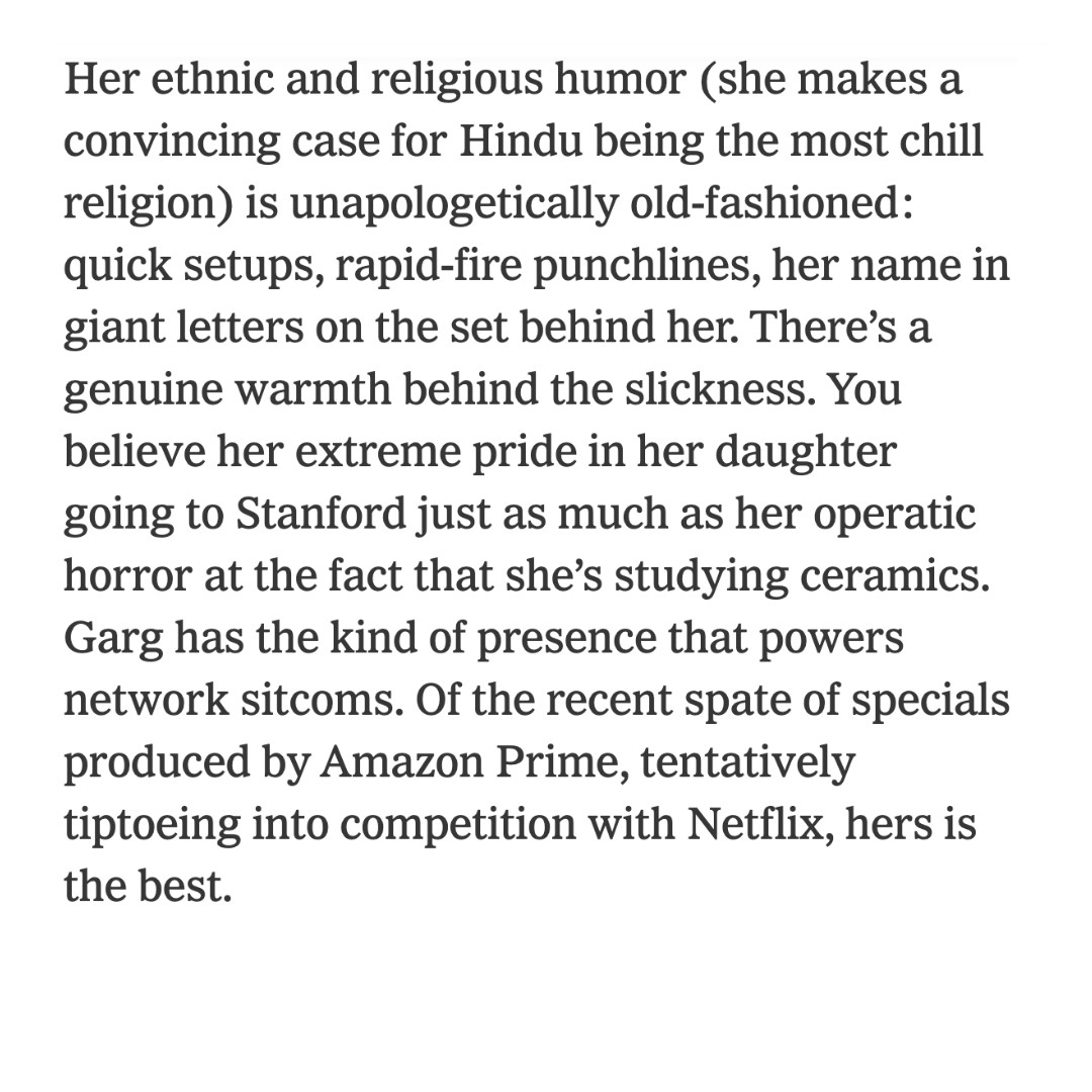 Zarna Garg tweet media