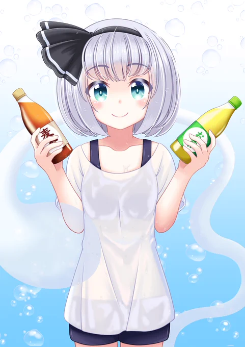 #1日でフォロワー何人増えるかチャレンジ 気に入っている妖夢ちゃんのイラスト置いておきます