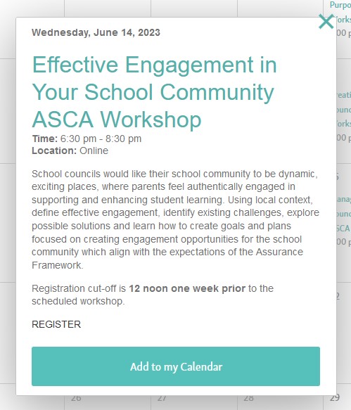 Register for this workshop by noon Wednesday June 7th bit.ly/3OwwO3u  ASCE grant eligible   #schoolCouncil #parentEngagement
