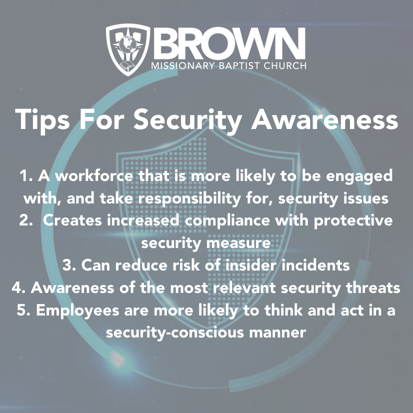BrownBaptist's tweet photo. Learn how to bring security awareness during our Protecting The Flock Seminar on June 9-10 at our Main Campus at 980 Stateline Rd. To register, visit our website.
#BrownBaptist #BMBC #YearOfHousing #SecuritySeminar #Protection #Awareness #Protected #ChurchSecurity https://t.co/0Jk6uwpltM