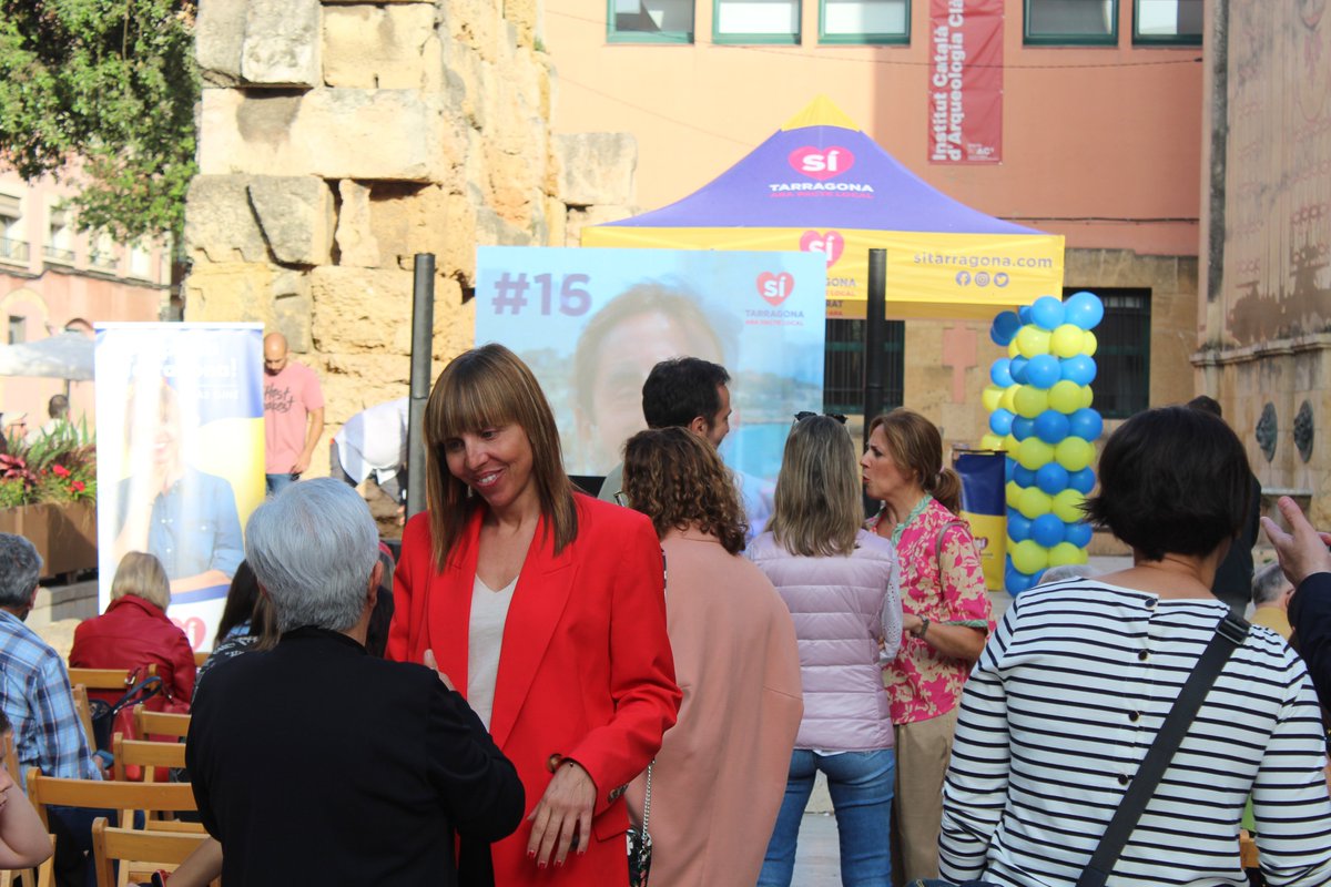 sitarragona_cat's tweet image. Avui #SíTarragona hem tancat la campanya amb un acte a la plaça del Fòrum.

Hem fet una campanya en positiu i propositiva i hem demostrat ser l’alternativa que ofereix el canvi real que Tarragona necessita.