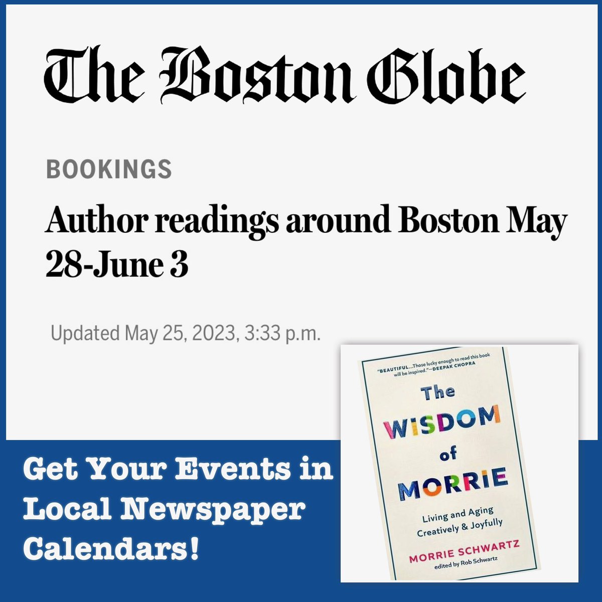 lizhkelly's tweet image. Publicity Tip - If you’re having a public event &amp;amp; want RSVPs, don’t forget to submit it to your event to the#LocalPapers Calendar Section &amp;amp; find Local Champions to promote it with you as a team - like this story we got in @BostonGlobe ! #publicitytip #publicitytips @8SecondPR