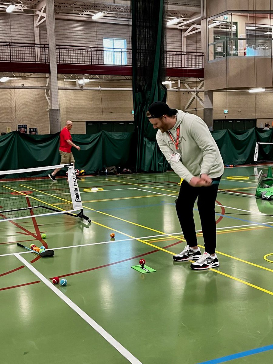 Had a great day collaborating with fellow P.E. teachers and my @BRJH_Celtics teammate @MrFloodPE at the @PESICNL conference. Physical Education has never been more important then it is today. #physicalliteracy #mentalhealth #physicalhealth #fun 🏐⚾️🏀🥏⛳️🤟