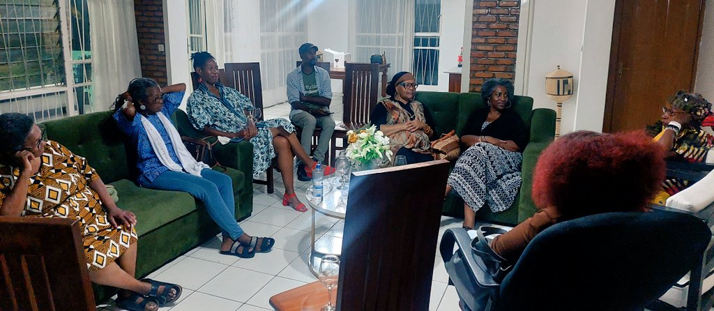 Diaspora connect session with Lady Visionary this evening. We shared our journey and future prospects in Rwanda. Most importantly how we plan to unite. 
#thejourney