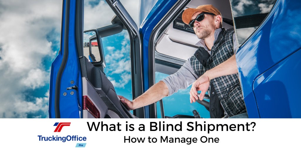 What is a Blind Shipment and How to Handle One?  #blindshipment #truckerstats   #truckingsoftware #owneroperators #LTL #freight  #truckingauthority #IFTA  #owneroperator #truckingbusiness #truckingaudit  #Trucker #trucking #ELD truckingoffice.com/blog/what-is-a…