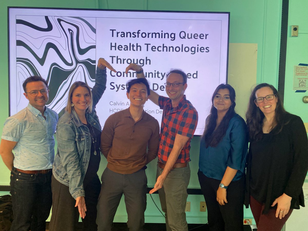 Dr. Calvin Liang!!! I have so much gratitude for so many people. Thank you especially to this lovely group of people who have helped shape me into the thinker, researcher, and person I am today ❤️‍🔥 <a href="/smunson/">Sean Munson</a> <a href="/juliekientz/">Julie Kientz is no longer here</a> <a href="/suchetaghoshal/">Sucheta Ghoshal</a> <a href="/andreahartzler/">Andrea Hartzler</a> + Alic Shook