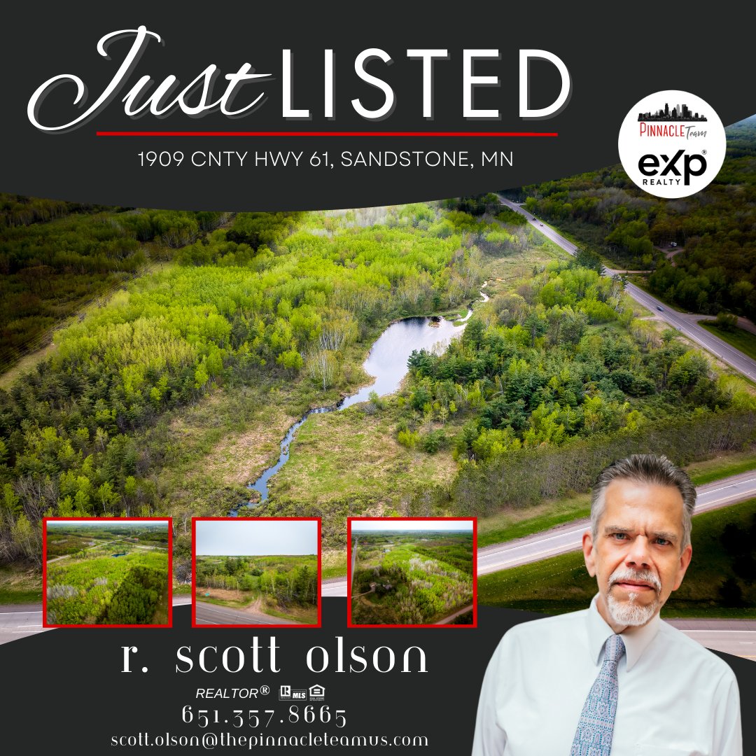 This home is now ACTIVE!

#JustListedMN #PinnacleTeamMN #EXPRealtyMN #SandstoneMN #RScottOlson #RScottOlsonRealtor