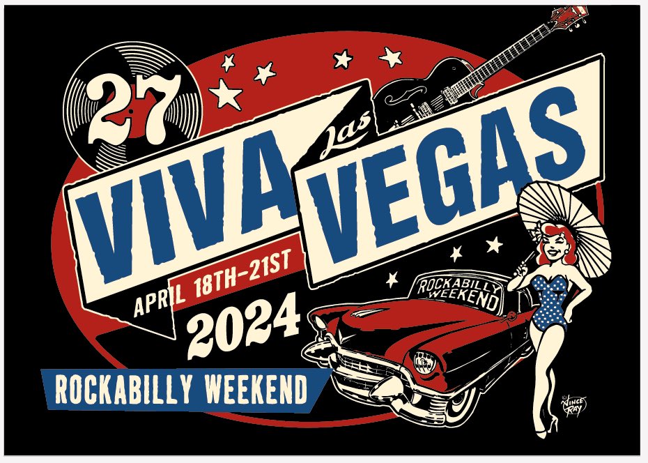 One of the Burlesque Hall of Fame Weekender’s incredible promotional partners is The Viva Las Vegas Rockabilly Weekend is the Largest Rockabilly Event in the World, and the Longest Running Music Festival in Las Vegas, coming up on its 26th year.

VivaLasVegas.net