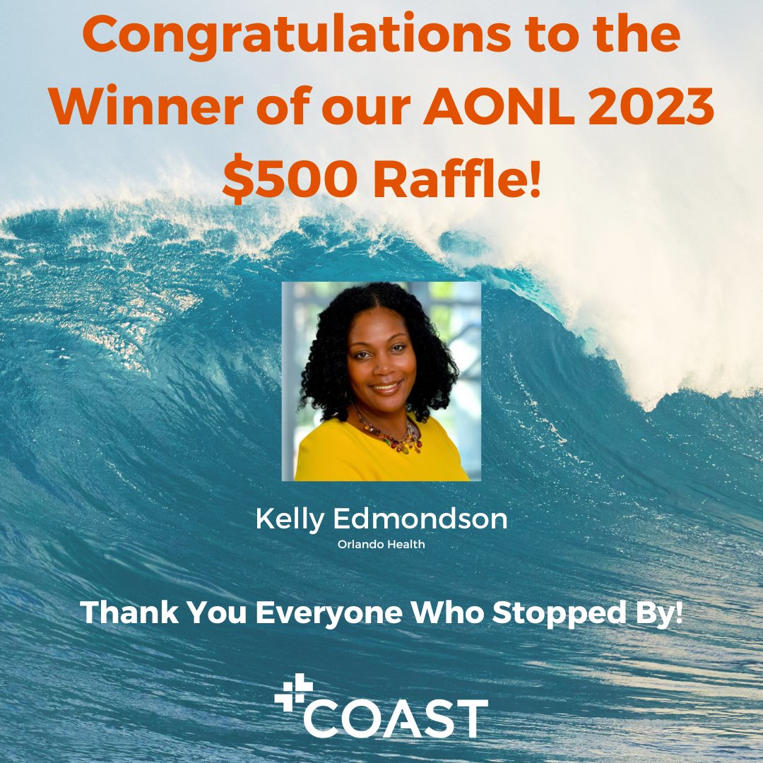 Winner winner! Congrats to Kelly Edmonson of Orlando Health for winning our #AONL2023 raffle. We loved seeing everyone. Thanks for stopping by & we look forward to continuing our conversations! #NurseLeadership #NurseRecruiter #TravelRecruiters #AlliedRecruiter #TravelNurse