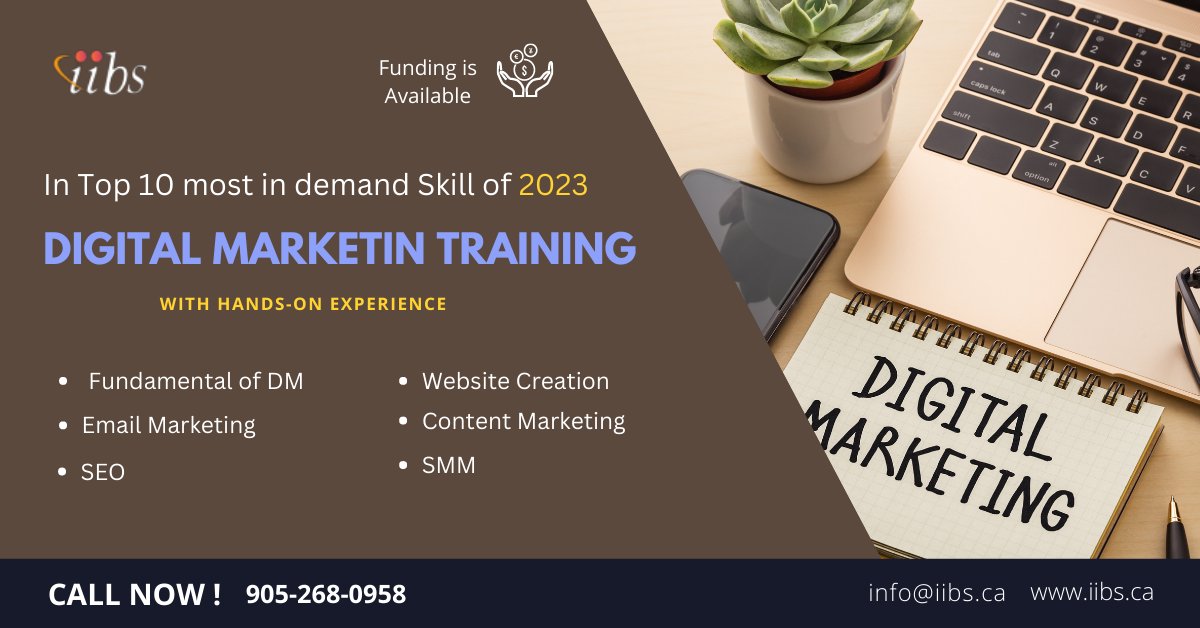sap_trainings's tweet image. Learn Digital Marketing Core Concepts from Most trusted private career college in Toronto
Funding available from Govt. of Ontario
The Batch is starting on JUN 04, 2023
call at 905-268-0958
#SocialMediaMarketing #ContentWriting