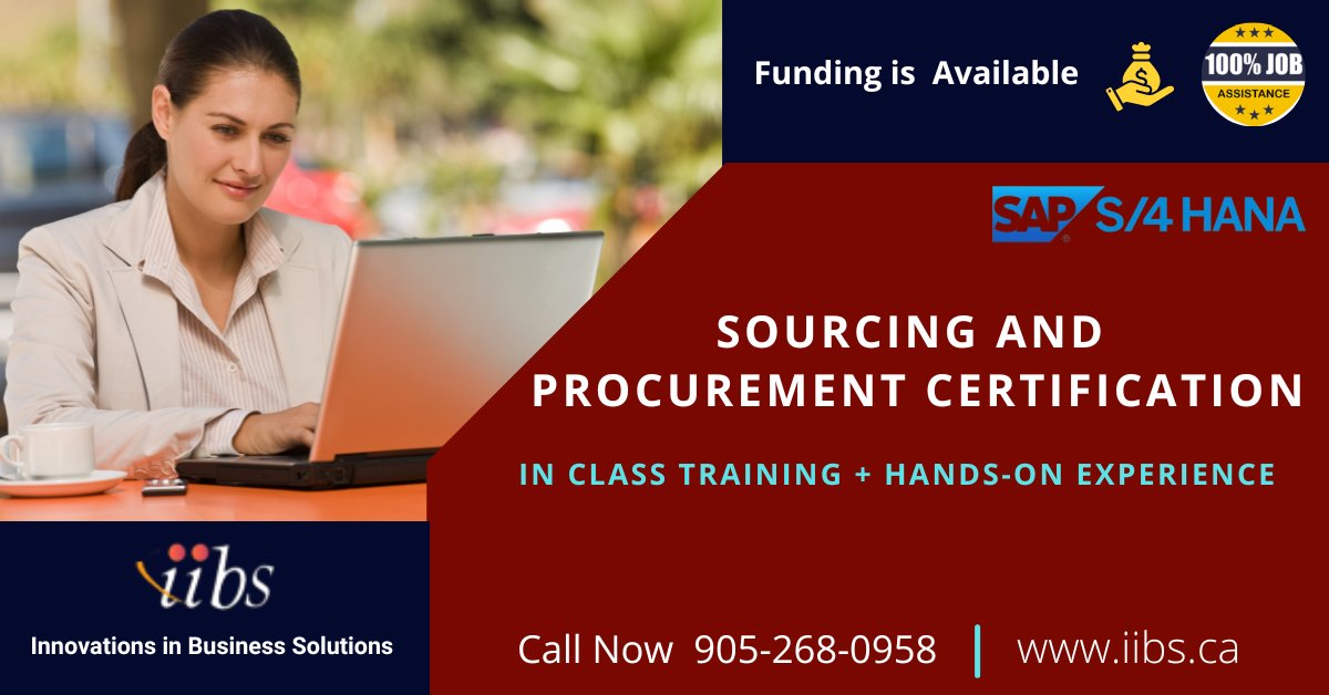 sap_trainings's tweet image. Become a successful Sourcing and Procurement   Manager
Funding available from Govt. of Ontario
The batch is going to start on JUN 03, 2023—Register now
contact at 905-268-0958
#S4HANASourcingConcepts #SAPMM #SAPTraining #ProcurementManager