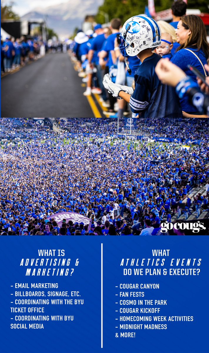 BYU Fan Experience tweet media