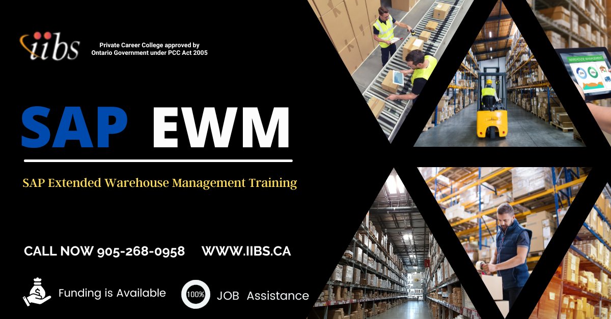 sap_trainings's tweet image. Extended Warehouse Management Certification (SAP EWM)
The Batch is going to start on JUN 04, 2023
Call Now: 905-268-0958
#sapewm #sap #sapewmtraining #sapcourse #bestonlinecareer #career #management   #training #supplychain #warehouse