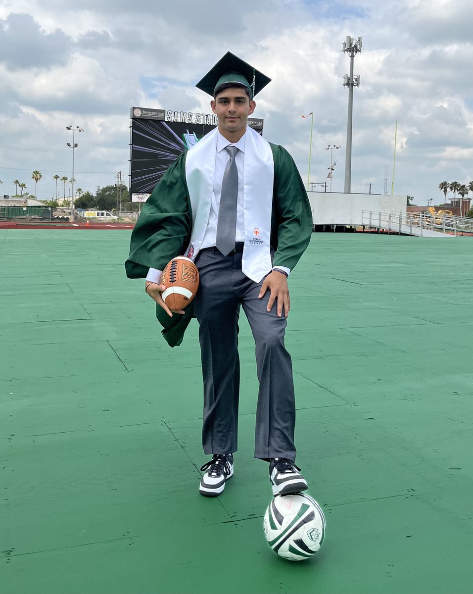 Congrats to #MightyPaceViking Soccer-Football standout 
Emilio Cahuiche on being selected Top Male Athlete for Pace 2024! Emilio was 32-5A 1st team all District in Football and Soccer. 1st team as Kicker, Defensive Safety and Punter. As well as leading scorer in Soccer for Pace.