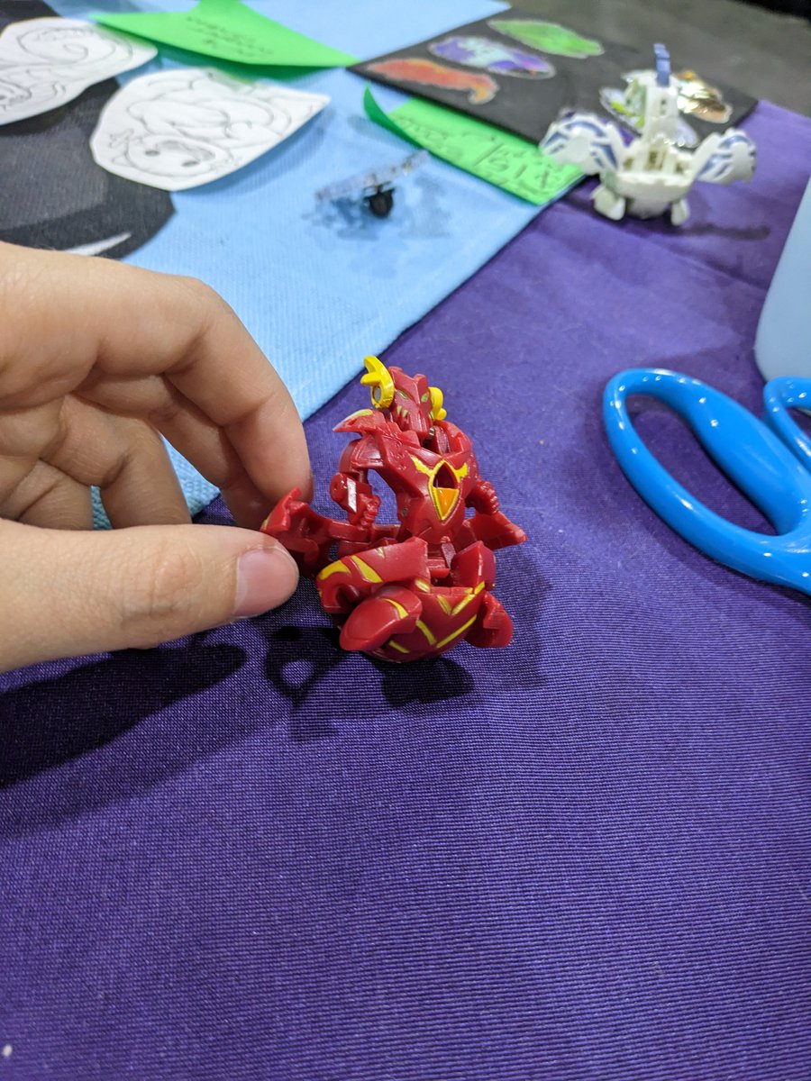 I put 'give me a Bakugan get $5 off' at my booth and some dude got really excited ran all the way back to his car and handed me one LMFAO didn't think it would work