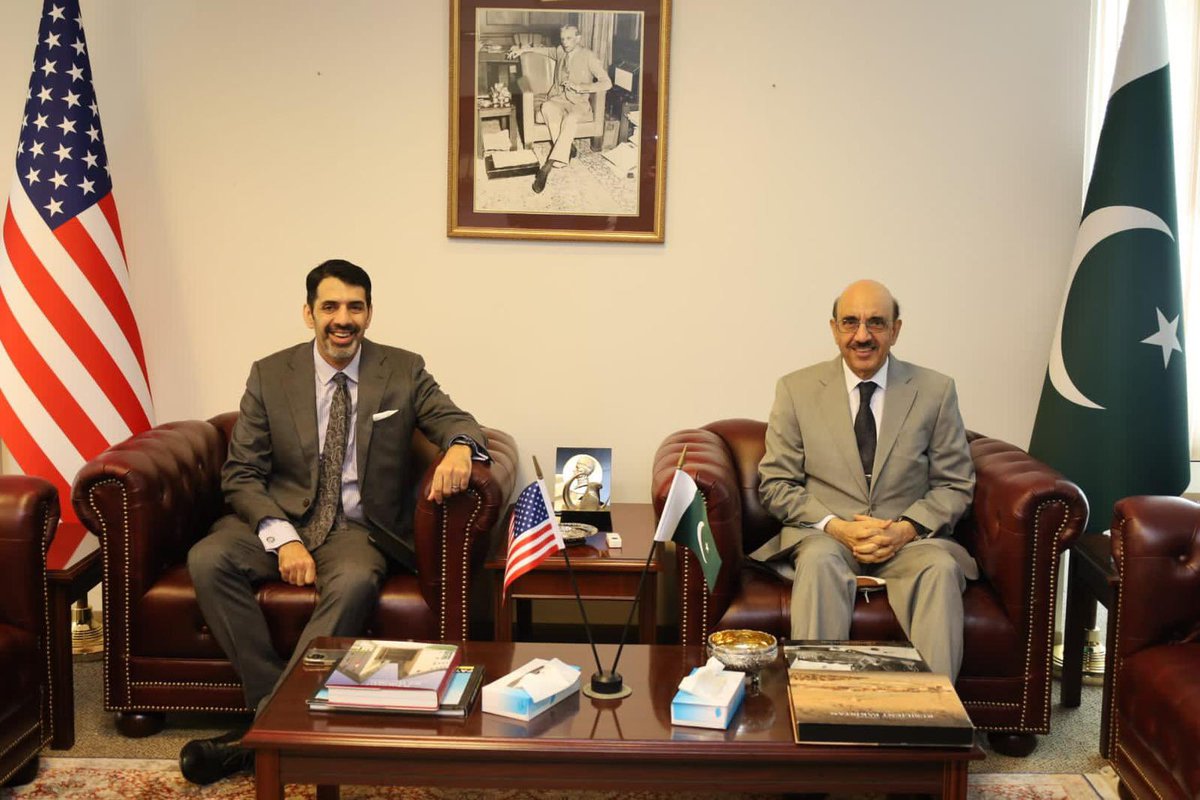 Delighted to receive Shaaarik Zafar <a href="/Shaarik/">Shaarik Zafar</a> Public Policy Manager <a href="/Meta/">Meta</a>. Discussed opportunities for Meta’s growth  in Pakistan.
