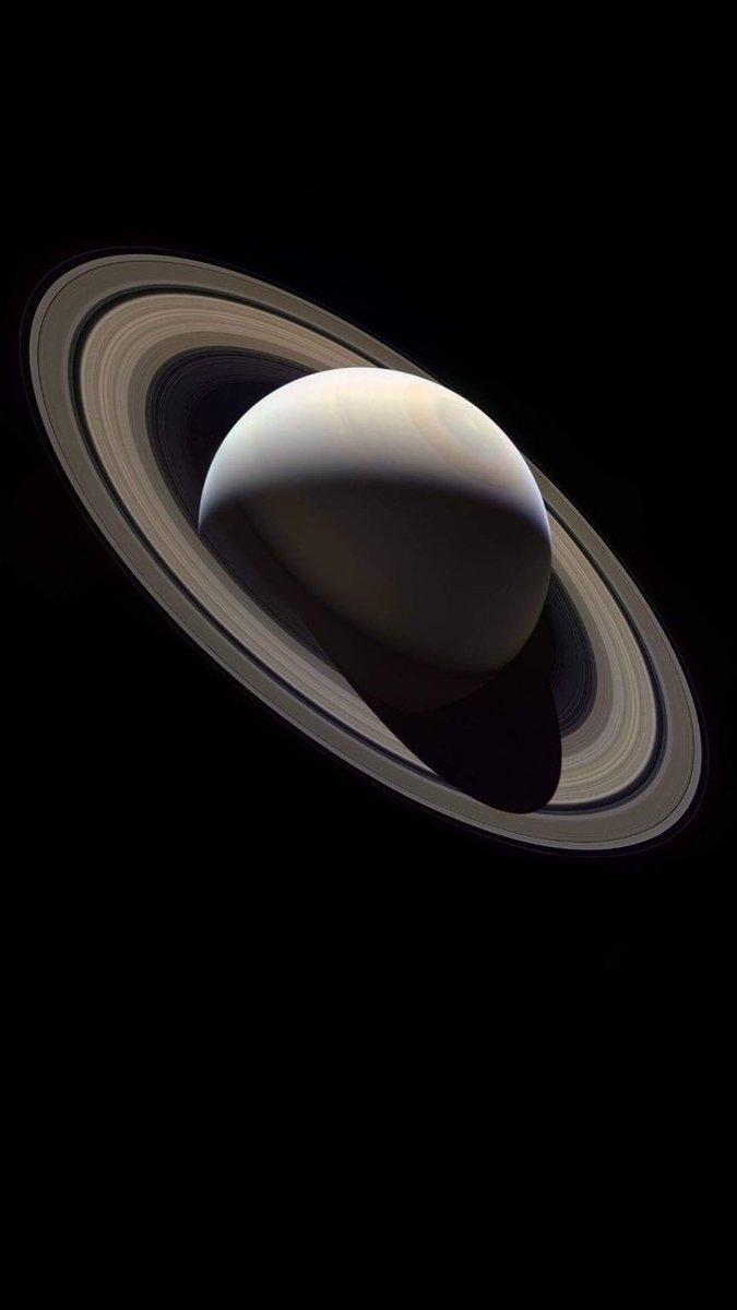 Saturn fron Cassini spacecraft #NASA