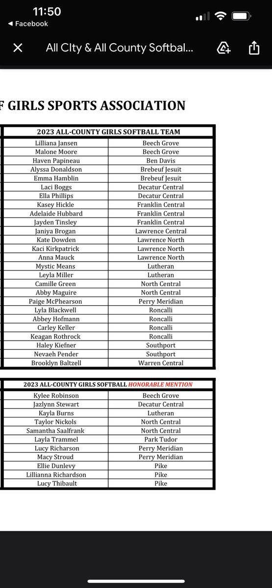 Perry Meridian Softball (@pmfalconsball) on Twitter photo All-County Team was announced today!
Congratulations to senior, Paige McPhearson (<a href="/pmcphearson2023/">Paige McPhearson</a>) for being selected!
We also had 2 players named honorable mention this year, <a href="/lucyyrichardson/">lucy richardson</a> & <a href="/macystroud2026/">Macy Stroud</a>!
💙🐦🤍💙🐦🤍💙🐦🤍💙🐦🤍 All-County Team was announced today!
Congratulations to senior, Paige McPhearson (<a href="/pmcphearson2023/">Paige McPhearson</a>) for being selected!
We also had 2 players named honorable mention this year, <a href="/lucyyrichardson/">lucy richardson</a> & <a href="/macystroud2026/">Macy Stroud</a>!
💙🐦🤍💙🐦🤍💙🐦🤍💙🐦🤍