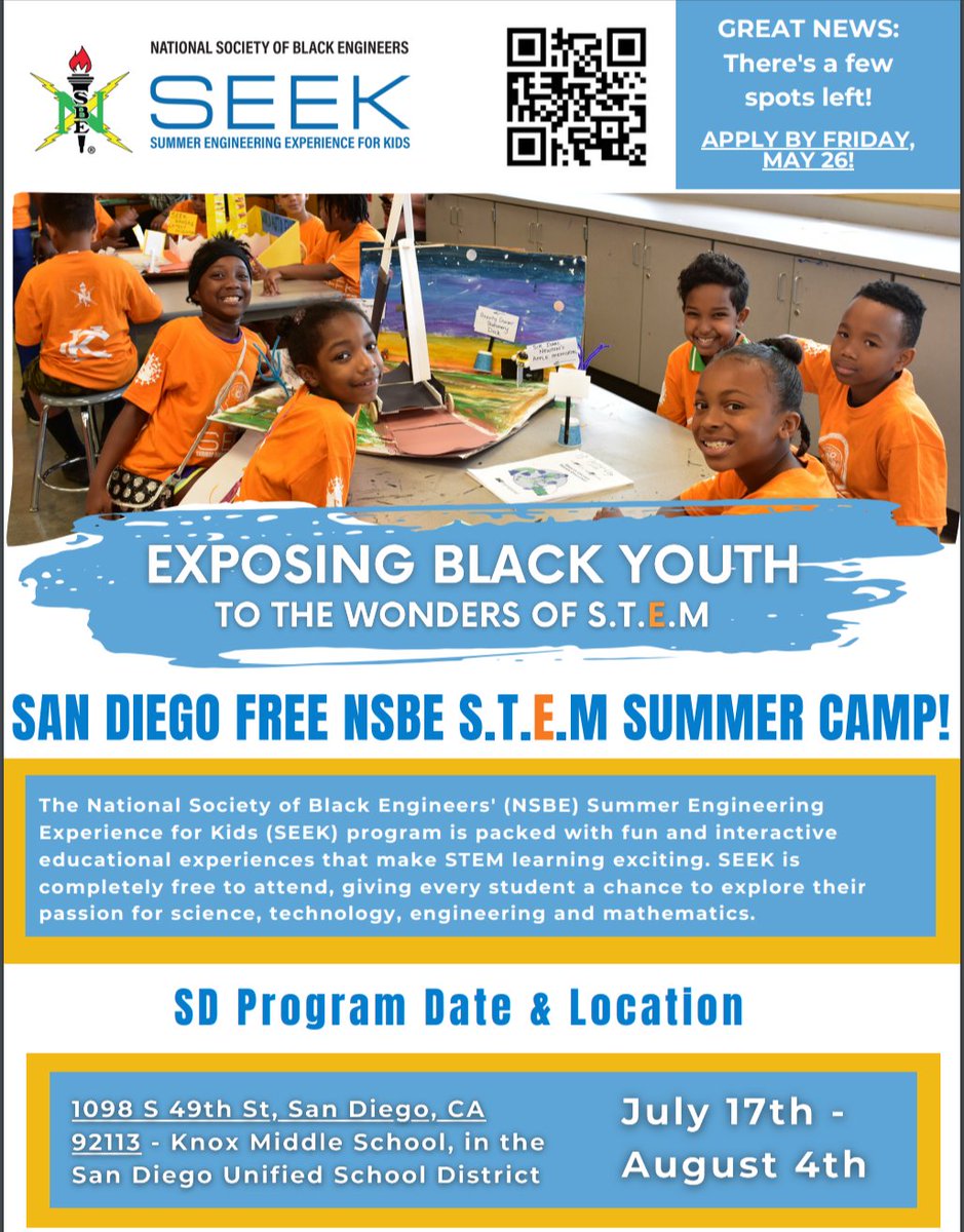 NSBE SEEK Program tweet media