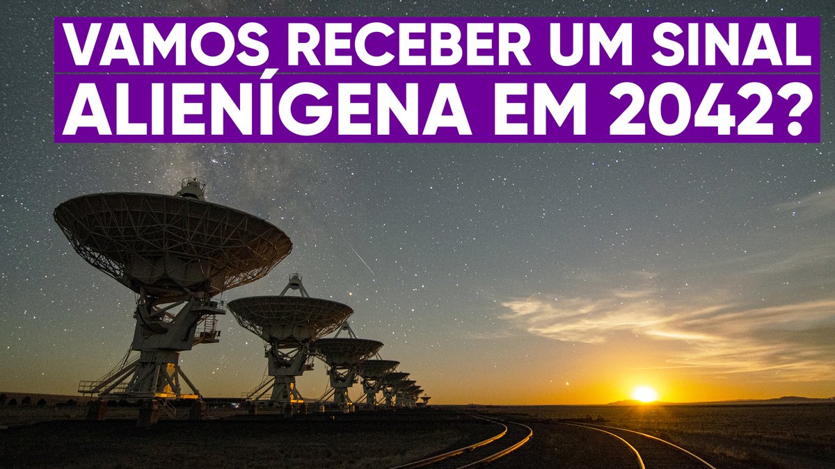 Até hoje, nenhum radiotelescópio foi capaz de detectar um sinal genuíno de alienígenas. Poucos sabem, mas há uma pequena esperança de isso ocorrer em 2042. No vídeo de hoje, vamos entender por que devemos receber tal sinal em breve!

Assiste lá: youtu.be/pdjCrHfJ74Y