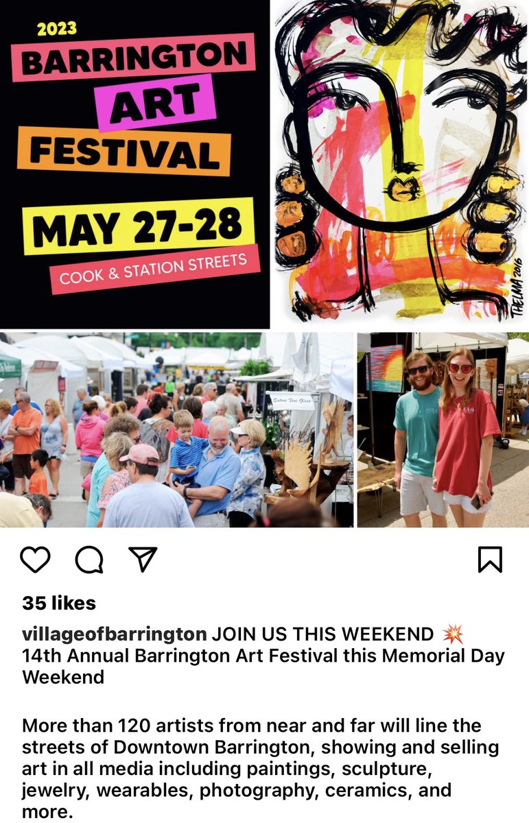 #barringtonartfestival #barringtonil