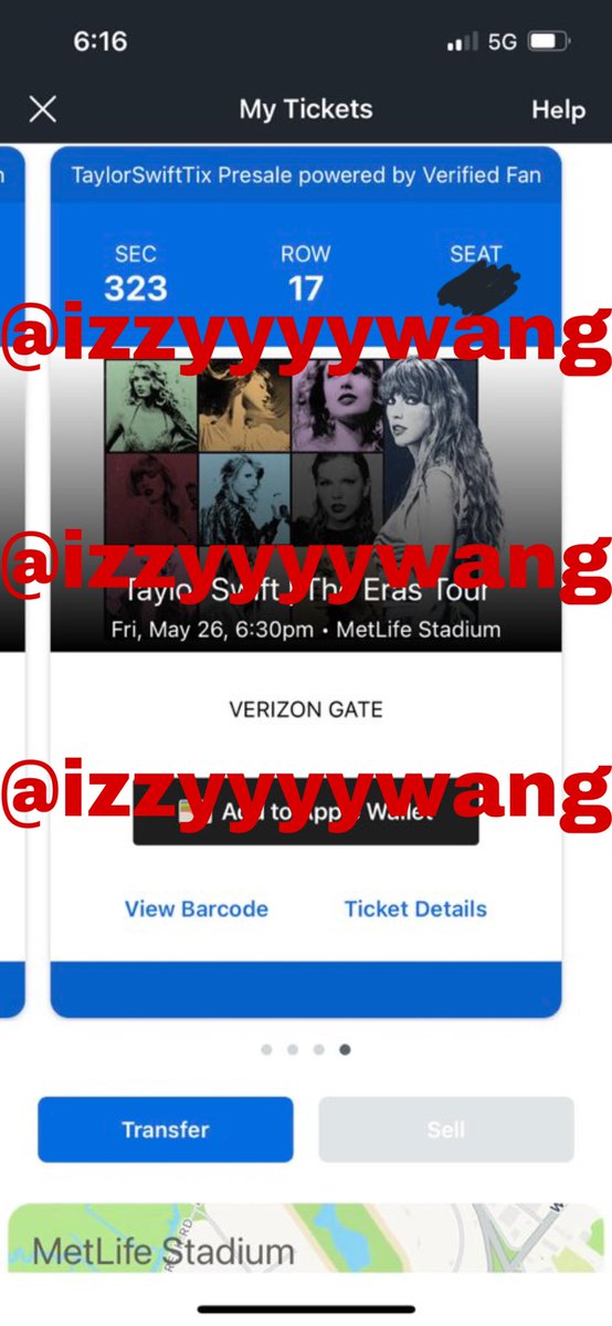 Eras Tour Resell tweet media