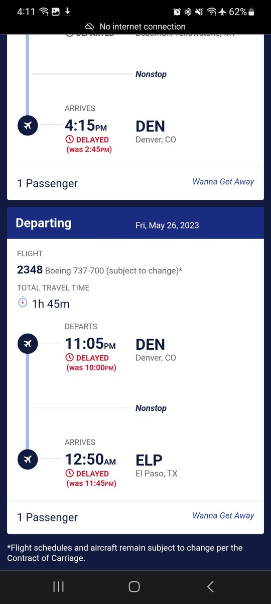 clanman36's tweet photo. @SouthwestAir has ylus spinning in circles and losing our minds... so far 2 hours in the air and nit even water offered... I was sypped to get it at 5:25pm now they put me on a flight scheduled to get after midnight. Thanks for ruining my vacation! #SouthwestAirlines https://t.co/PyFqtpsow6