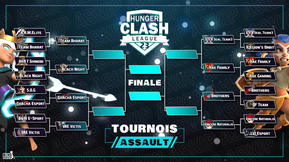ASKIP (@askipgaming) on Twitter photo Le carré final de notre Ligue Assault sera bientôt en place, rdv lundi Lundi 29 mai pour connaitre l'issue des matchs de quart de finale.
Merci à <a href="/N3ko_designer/">Neko design</a> pour nos visuels 🙏🥰 Le carré final de notre Ligue Assault sera bientôt en place, rdv lundi Lundi 29 mai pour connaitre l'issue des matchs de quart de finale.
Merci à <a href="/N3ko_designer/">Neko design</a> pour nos visuels 🙏🥰