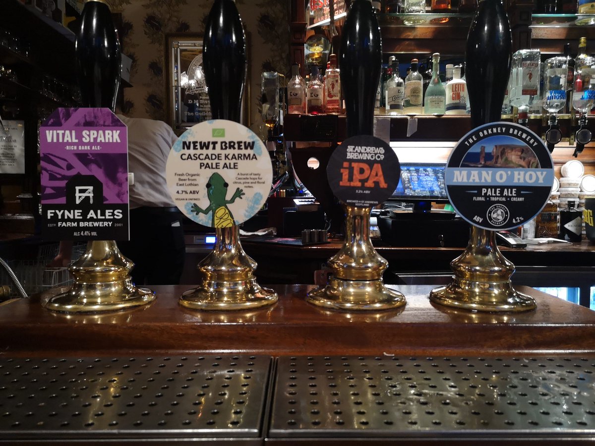 New Guests on today from <a href="/FyneAles/">Fyne Ales</a> <a href="/newtbrew/">Newt Brew</a> <a href="/StAndrewsBrewCo/">St Andrews Brewing Co</a> <a href="/Orkneybrewery/">The Orkney Brewery</a>