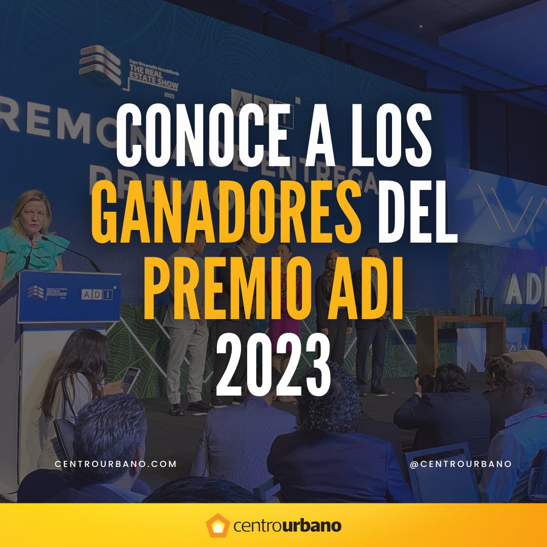 🏆| Conoce a los ganadores del #PremioADI 2023, el galardón que reconoce a los mejores proyectos inmobiliarios y que se entregó en el marco del <a href="/RealEstate_Mx/">The Real Estate Show Mx</a> que organiza <a href="/ADI_MEXICO/">ADI México</a>. 

#TheRealEstateShow2023 #TRES2023 #ExpoTRES2023 

🧵👇🏼