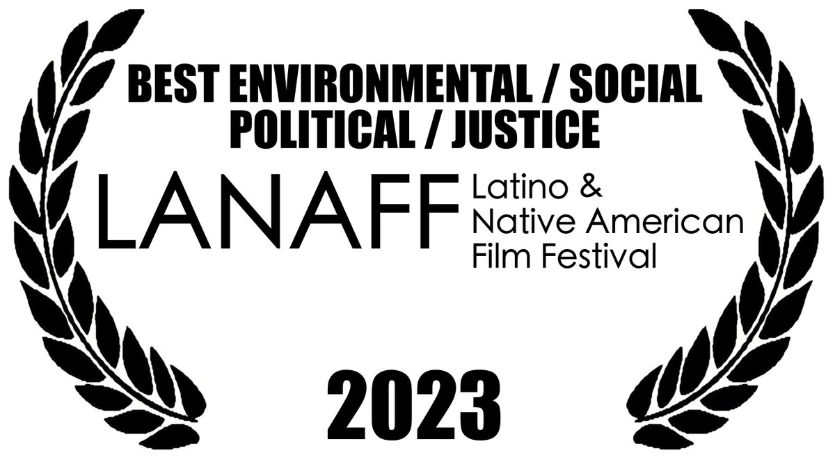 Estimado Cineasta, Felicitaciones, su película ganó “Environmental / Social / Political / Justice Award” en el Festival de Cine Latino y Nativo Americano de 2023.Adjunto, vea sus merecidos laureles.