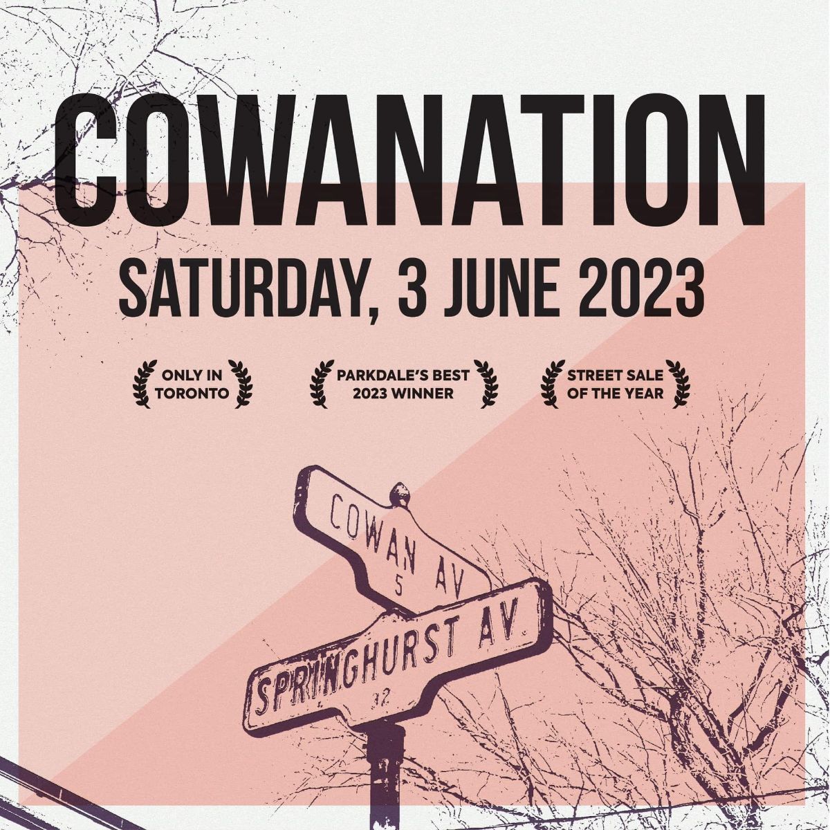 COWANATION - June 3rd - *|parkdale.to/2023/05/26/cow…|*