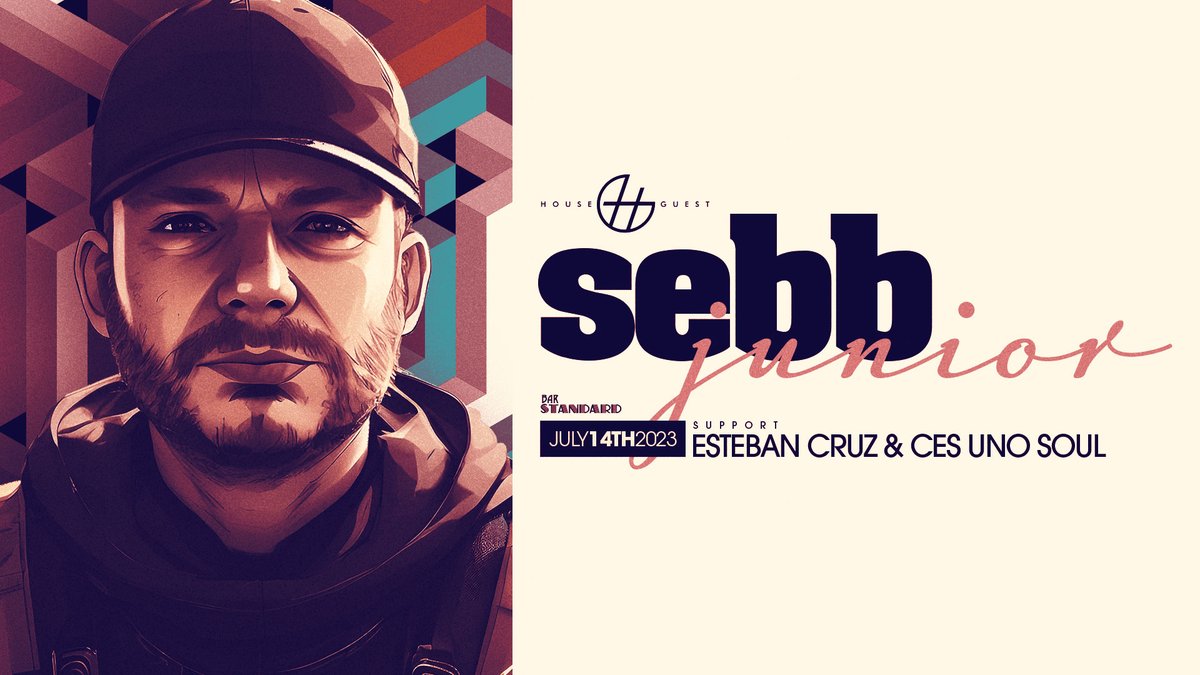 Bar Standard (@barstandard) on Twitter photo just announced
<a href="/sebbjunior/">Sebb Junior</a> brings his groovy, emotive, and catchy brand of house tracks to <a href="/BarStandard/">Bar Standard</a> for a House Guest summer party Friday, July 14 🪩
tickets on sale now at - bit.ly/HouseGuest-Seb… just announced
<a href="/sebbjunior/">Sebb Junior</a> brings his groovy, emotive, and catchy brand of house tracks to <a href="/BarStandard/">Bar Standard</a> for a House Guest summer party Friday, July 14 🪩
tickets on sale now at - bit.ly/HouseGuest-Seb…