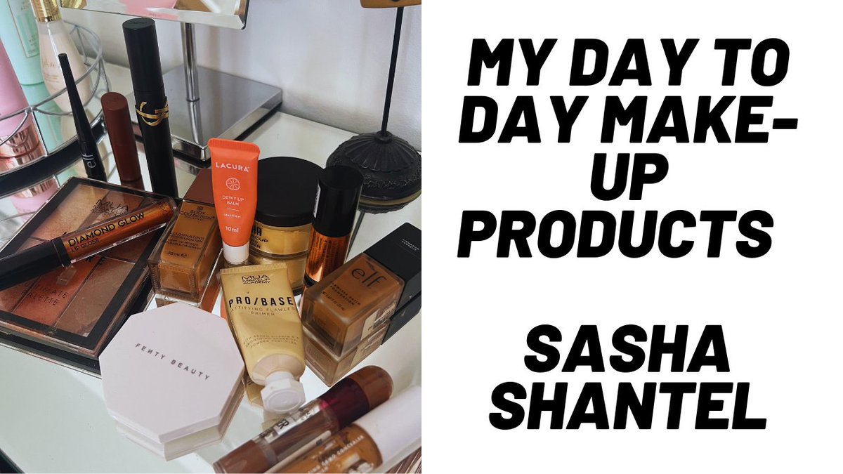 IamSashaShantel's tweet image. My Day to Day Make Up Products -  Sasha Shantel #sashatalksbeauty youtu.be/7jAqGSexl8U via @YouTube 

#lblogger #bblogger #youtuber #dailymakeup