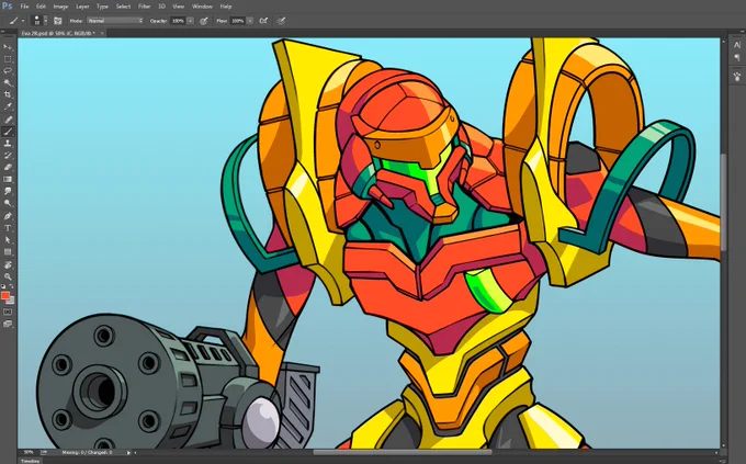 Working on the EVA, mostly enviroment stuff left