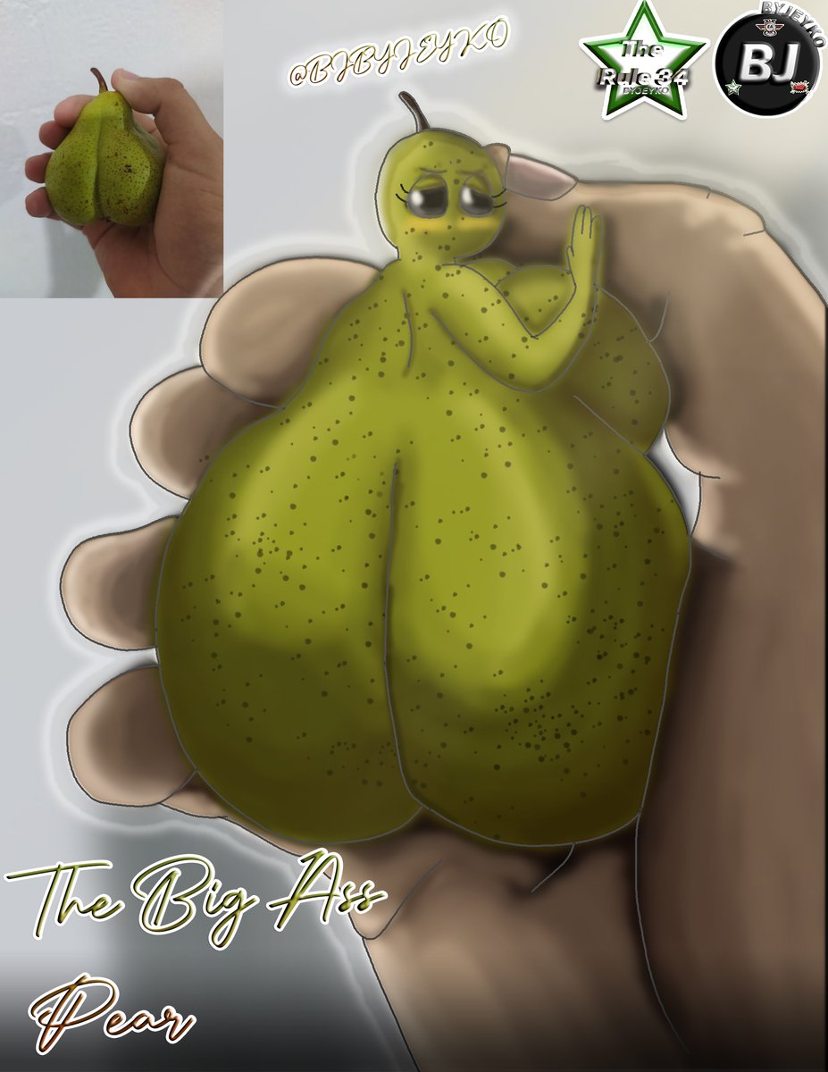 BJBYJEYKO's tweet photo. The Big Ass Pear Rule 34 BYJEYKO #Pear #NSFWArt #NSFW #DrawPorn #NOPOR #CartoonPorn #R34 ​#Rule34 #dibujodigital #dibujodigitalizado #Draw #digital #SexyDraw #NewGrounds #Bigboobs #CartoonSex #Rule34draw #Sex #SexDraw #fruit #fruits https://t.co/SdHLAcSAno
