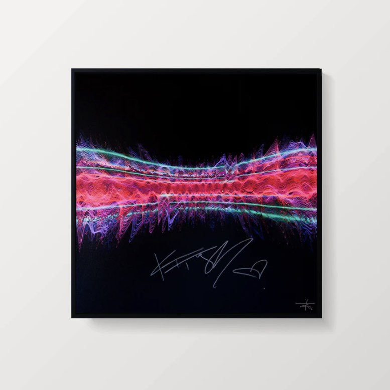 Excited to collaborate with @Soundwaves_Art to turn #SuddenlyISee into these beautiful canvas artworks. 

I'll be signing a limited number for the first fans to purchase. 

*ALL* profits will go to @SweetRelief which provides free mental health care for musicians and music…